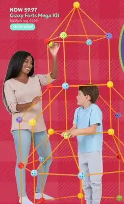 Toys R us Crazy Forts Mega Kit offer