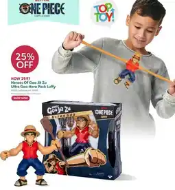 Toys R us Heroes Of Goo Jit Zu Ultra Goo Hero Pack Luffy offer