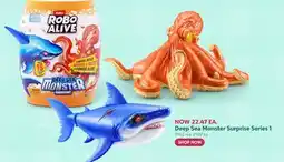 Toys R us ZURU Deep Sea Monster Surprise Series 1 offer