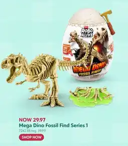 Toys R us Zuru Mega Dino Fossil Find Series 1 offer