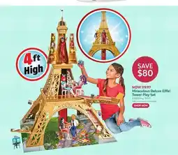 Toys R us Imports Dragon Miraculous Deluxe Eiffel Tower Play Set offer