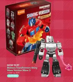 Toys R us Blokees Transformers Shiny Wave Version Wave 3 offer