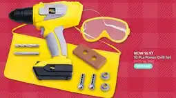 Toys R us ALEX 10 Pcs Power Drill Set offer