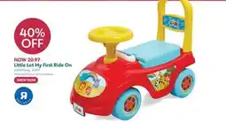 Toys R us Little Lot My First Ride On offer