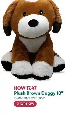 Toys R us Baby Mode Plush Brown Doggy 18 offer