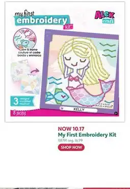 Toys R us Alex My First Embroidery Kit offer