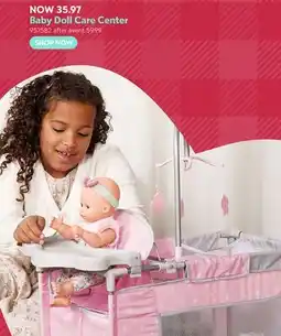 Toys R us You & Me Baby Doll Care Center offer
