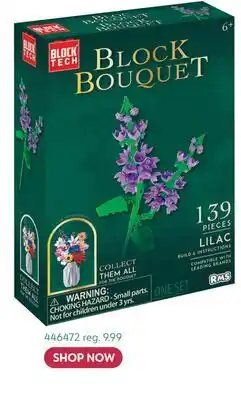 Toys R us Block Tech Lilac Block Bouquet offer