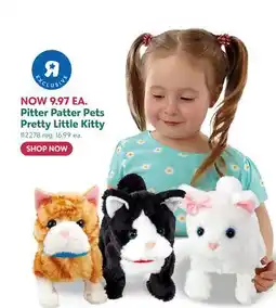 Toys R us Pitter Patter Pets Pretty Little Kitty offer