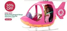 Toys R us Mattel Barbie Pink Passport Kenya Adventure Play Set offer