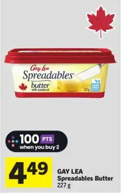 Foodland GAY LEA Spreadables Butter offer