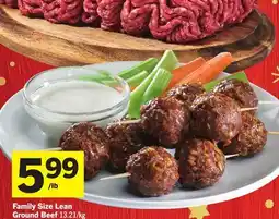 Foodland Family Size Lean Ground Beef offer