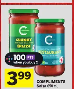 Foodland COMPLIMENTS Salsa offer