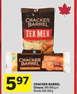 Foodland CRACKER BARREL Cheese offer