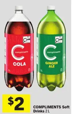 Foodland COMPLIMENTS Soft Drinks offer
