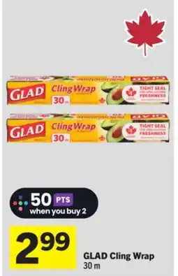 Foodland GLAD Cling Wrap offer
