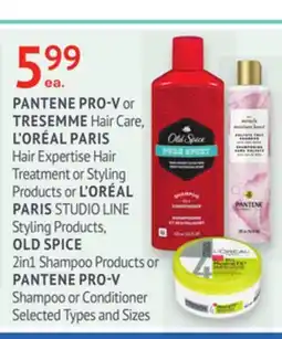 IDA Pharmacy PANTENE, TRESEMME, L'ORÉAL PARIS or OLD SPICE offer