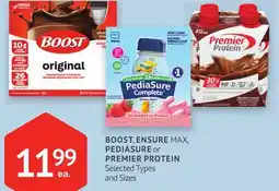 IDA Pharmacy BOOST, ENSURE, PEDIASURE or PREMIER PROTEIN offer