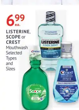 IDA Pharmacy LISTERINE, SCOPE or CREST offer