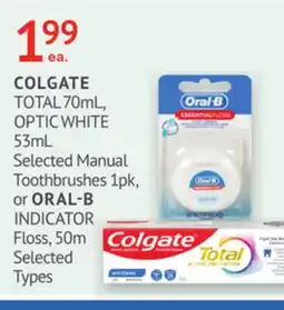 IDA Pharmacy COLGATE or ORAL-B offer