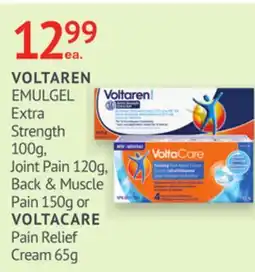 IDA Pharmacy VOLTAREN or VOLTACARE offer