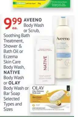 IDA Pharmacy AVEENO or NATIVE or OLAY offer