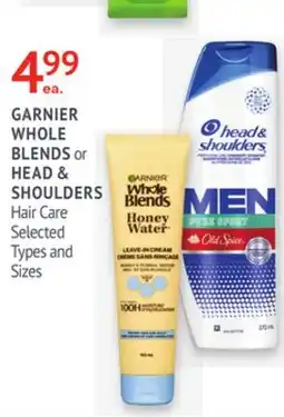 IDA Pharmacy GARNIER WHOLE BLENDS or HEAD & SHOULDERS offer