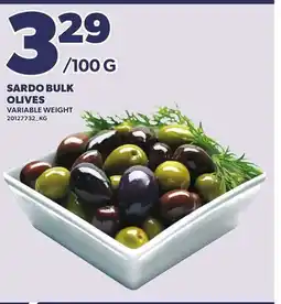 Loblaws SARDO BULK OLIVES offer