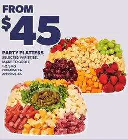 Loblaws PARTY PLATTERS, 1-2.5 KG offer