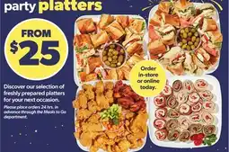 Loblaws PARTY PLATTERS offer