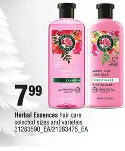 Loblaws HERBAL ESSENCES HAIR CARE offer