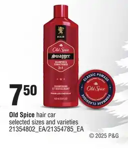 Loblaws OLD SPICE HAIR CARE offer