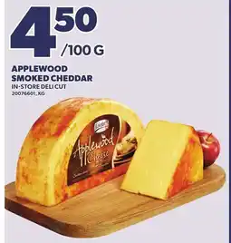 Loblaws APPLEWOOD SMOKED CHEDDAR offer
