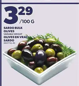 Independent Grocer SARDO BULK OLIVES offer