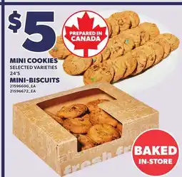 Independent Grocer MINI COOKIES, 24'S offer
