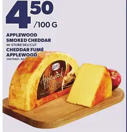 Independent Grocer APPLEWOOD SMOKED CHEDDAR offer