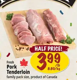 Farm Boy Fresh Pork Tenderloin offer