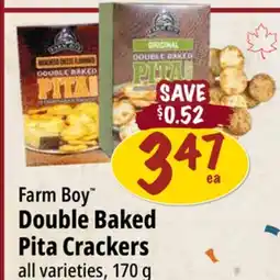 Farm Boy Farm Boy Double Baked Pita Crackers offer