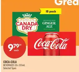 Shoppers Drug Mart COCA-COLA BEVERAGES offer