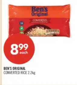 Shoppers Drug Mart BEN'S ORIGINAL CONVERTED RICE offer