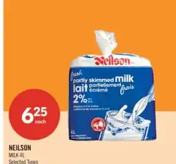 Shoppers Drug Mart NEILSON MILK 4L offer