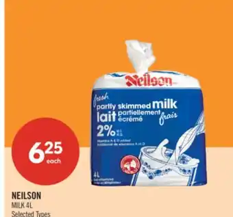 Shoppers Drug Mart NEILSON MILK 4L offer