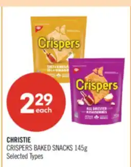 Shoppers Drug Mart CHRISTIE CRISPERS BAKED SNACKS offer
