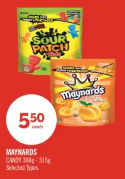 Shoppers Drug Mart MAYNARDS CANDY offer