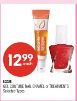 Shoppers Drug Mart ESSIE GEL COUTURE NAIL ENAMEL or TREATMENTS offer