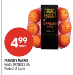 Shoppers Drug Mart FARMER'S MARKET NAVEL ORANGES 3lb offer