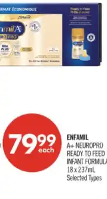 Shoppers Drug Mart ENFAMIL A+ NEUROPRO READY TO FEED INFANT FORMULA offer