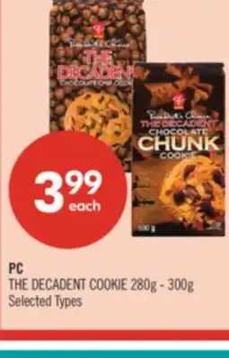 Shoppers Drug Mart PC THE DECADENT COOKIE offer