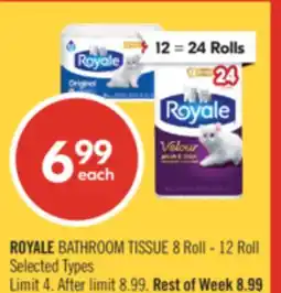 Shoppers Drug Mart ROYALE BATHROOM TISSUE offer