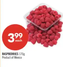 Shoppers Drug Mart RASPBERRIES 170g offer